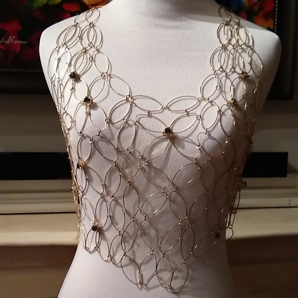 Free People Daisy chain shirt/body jewelry - Picture 3 of 6